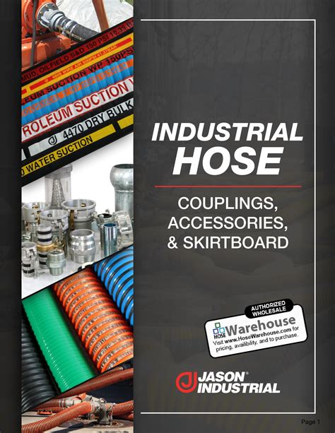 Jason Industrial Industrial Hose Catalog 2022 Fittings Couplings Hose ...