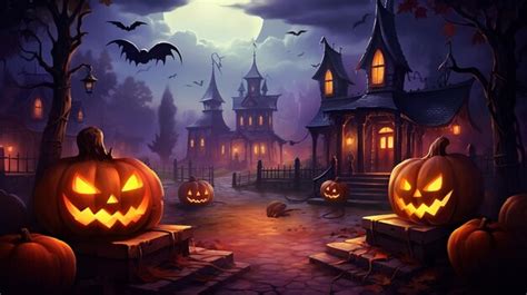 Premium AI Image | Ghastly Halloween vampire bat