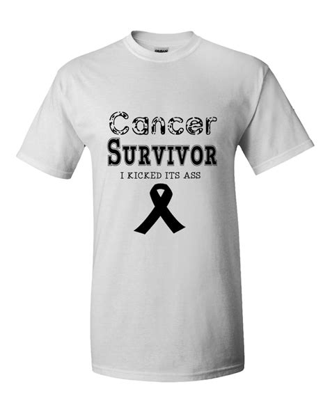 Cancer survivor t-shirt cancer survivor shirt cancer awareness | Etsy