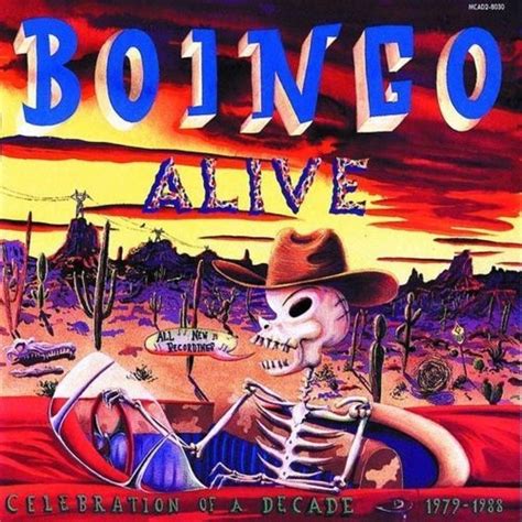 OINGO BOINGO (ALIVE) ALBUM COVER POSTER 24 X 24 POSTER - Posters & Prints