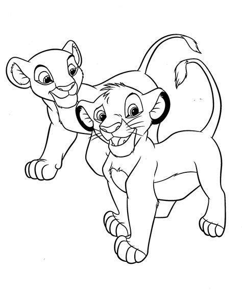 Disney Lion King Coloring Book Coloring Pages