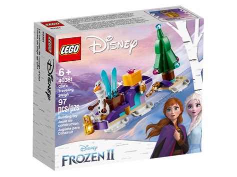 LEGO Disney Frozen 2 Olaf's Traveling Sleigh (40361) GWP Set Revealed