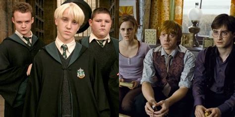 Trio vs. Trio: Comparing Harry, Hermione, and Ron with Malfoy, Crabbe ...