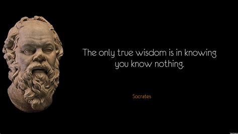 The only true wisdom is in knowing you know nothing. - Socrates | id: 5632