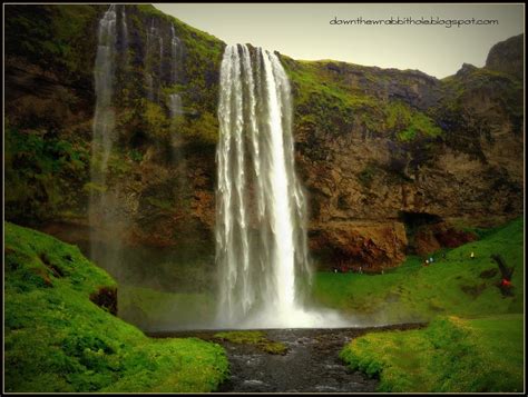 Down the Wrabbit Hole - The Travel Bucket List: Seljalandsfoss Waterfall of Iceland