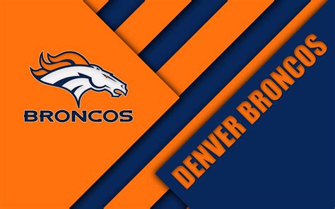 Download Emblem Logo NFL Denver Broncos Sports 4k Ultra HD Wallpaper