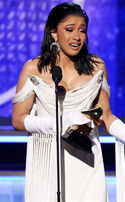 Cardi B Makes History With Best Rap Album Win at 2019 Grammys - E! Online