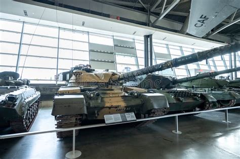 Exhibits of Tanks and Artillery Inside the Canadian War Museum in ...