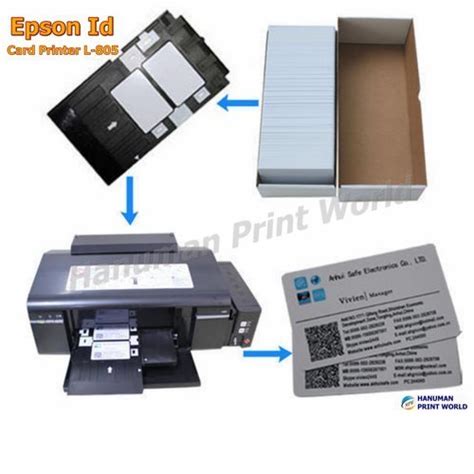 Epson L805 Printer with PVC setup, एप्सन कार्ड प्रिंटर - Foxgent Technology LLP, New Delhi | ID ...