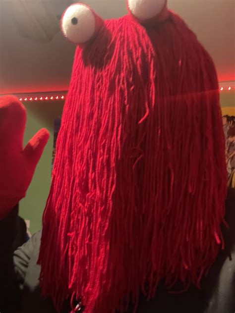 Fully completed(episode 6) business red guy costume : r/DHMIS