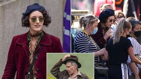 Indiana Jones 5 filming in Glasgow sees look at a stylish Phoebe Waller ...