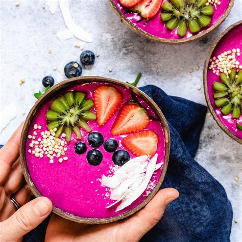 Dragon Fruit Smoothie Bowl Recipe | The Feedfeed