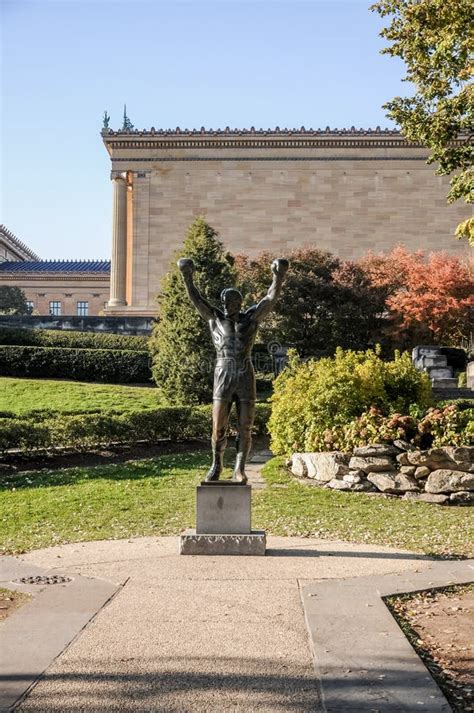 Rocky Statue in Philadelphia Editorial Photo - Image of movie, bronze ...