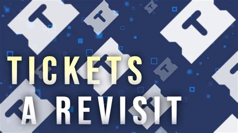 Roblox Revisit: Tickets - YouTube