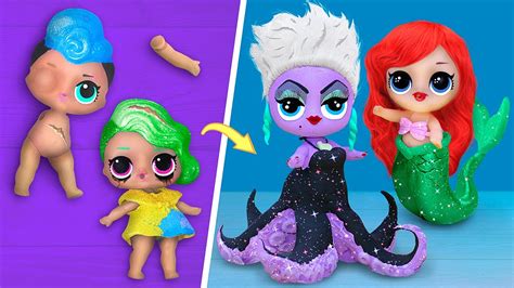 Never Too Old for Dolls! 10 Mermaid LOL Surprise DIYs - YouTube