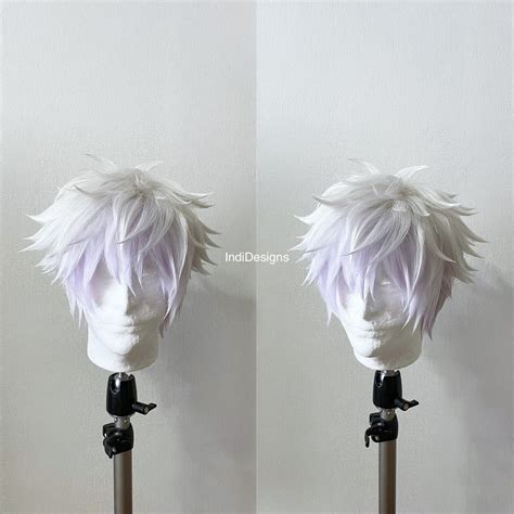 Gojo Cosplay Wig - Etsy