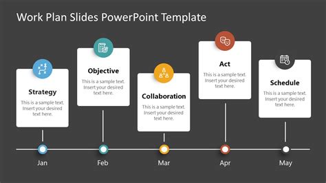 PowerPoint Template for Work Plan and Timeline - SlideModel