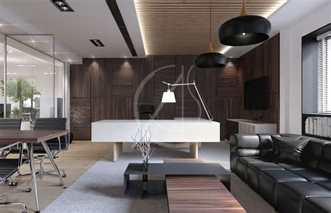 Modern Executive Office Design | CEO Office Interior Design - CAS | Office interior design ...