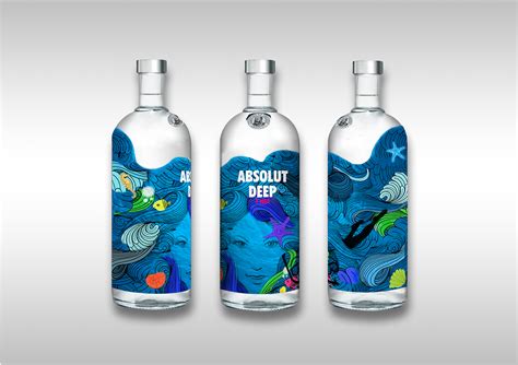 Absolut Vodka Bottle Design on Behance