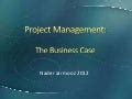 Business Case - Project Management template