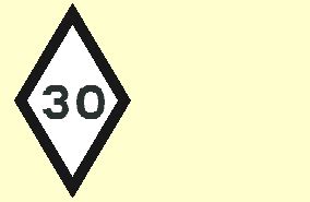 Who should obey diamond-shaped traffic signs? - Theory Test Monster