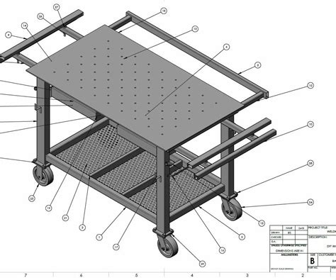 48x36 Welding Table Build Plans (Imperial) | ubicaciondepersonas.cdmx.gob.mx