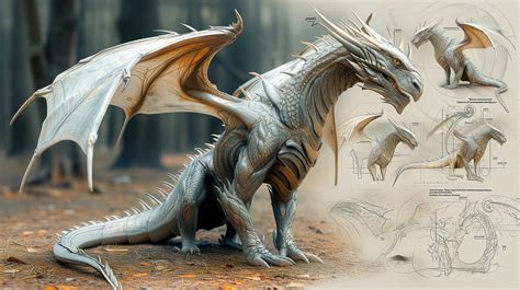 Silver Dragon by Asymoney on DeviantArt