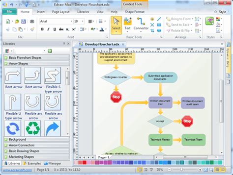 Process Flowchart - Draw Process Flow Diagrams by Starting with Process Mapping Software