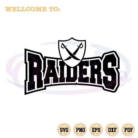 Las Vegas Raiders SVG NFL Team Logo Cricut File Silhouette