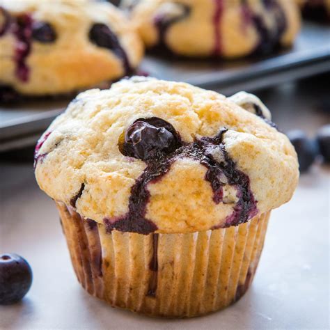 Best Ever Blueberry Muffins {Easy Muffin Recipe} - The Busy Baker