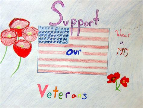 Art is Basic-- Art Teacher Blog: Veteran's Day Poppy Posters