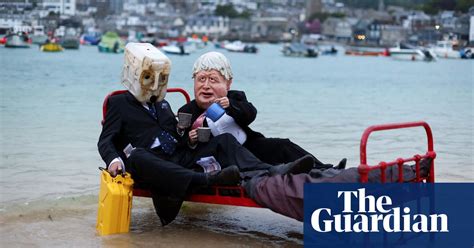 G7 signs of protest in Cornwall – in pictures | World news | The Guardian