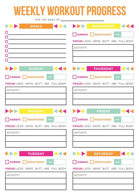 Weight Loss Tracker - 10 Free PDF Printables | Printablee