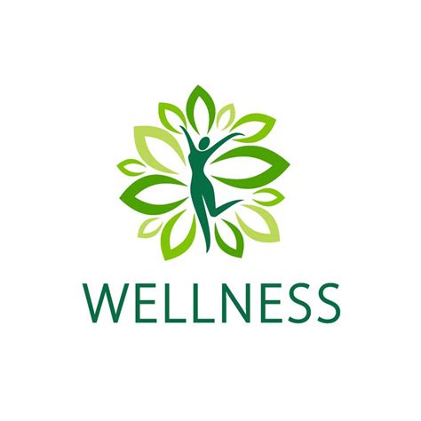 Шаблон дизайна векторного логотипа Wellness.: стоковая векторная ...