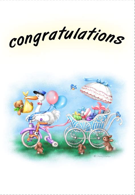 Free Printable Congratulations Baby Cards - Free Printable A To Z