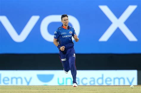 Trent Boult took two wickets in the final over of the match ...