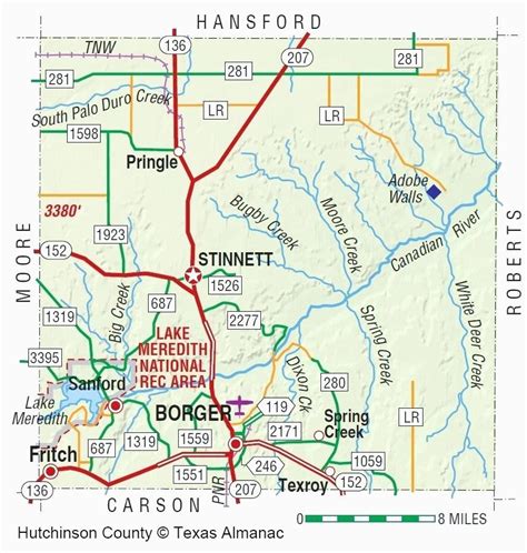 Borger Texas Map | secretmuseum