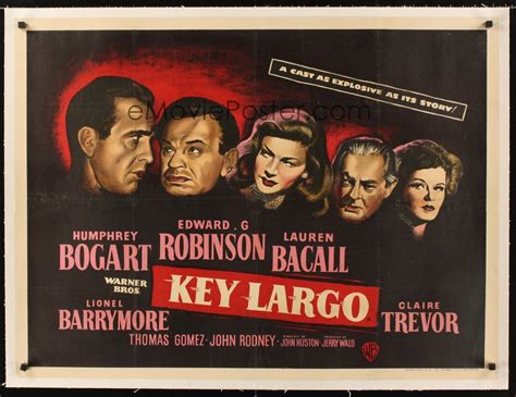 Key Largo | Key largo, Key largo movie, Bogart and bacall