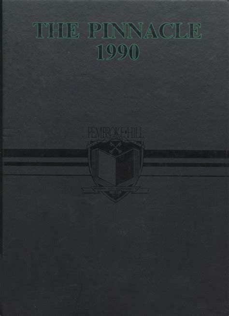 1990 yearbook from Pembroke Hill High School from Kansas city, Missouri for sale