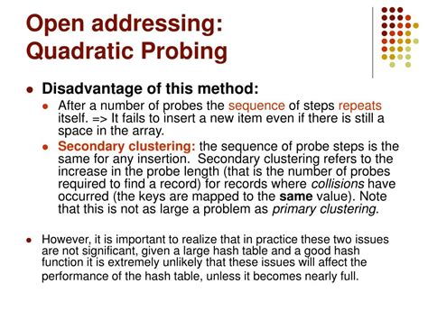 PPT - Implementation of Linear Probing (continued) PowerPoint Presentation - ID:482919