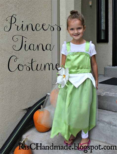 RisC Handmade: Homemade Princess Tiana Costume