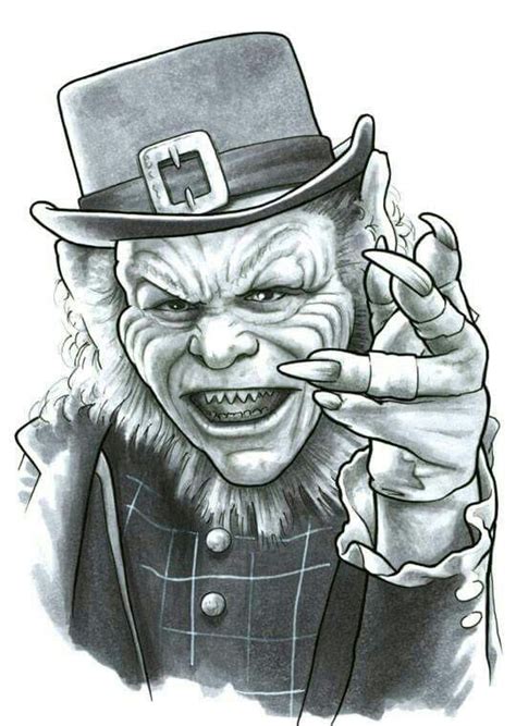 LEPRECHAUN | Horror drawing, Horror tattoo, Horror movie tattoos