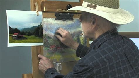 How to Paint a Landscape in Pastels - YouTube