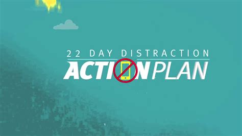 22 Day distraction action plan, zen master - YouTube