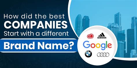 How Did the Best Companies Start with a Different Brand Name?