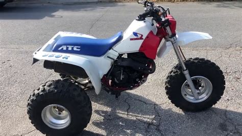 1986 Honda ATC 350X 3-Wheeler - YouTube