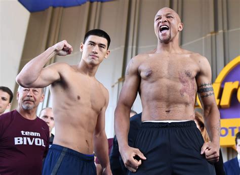 Dmitry Bivol vs Isaac Chilemba Weigh-in on the Boardwalk – World Boxing ...