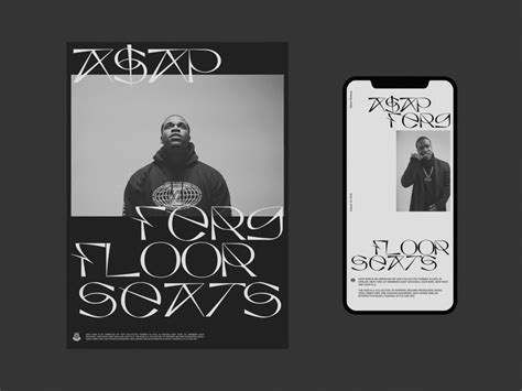 A$AP Ferg — Floor Seats by Hrvoje Grubisic on Dribbble