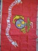 United States Marine Corps flag, United States of America flag and smaller flags. - Bid-Assets ...