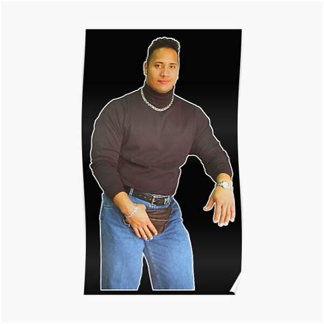 Dwayne Johnson Posters | Redbubble